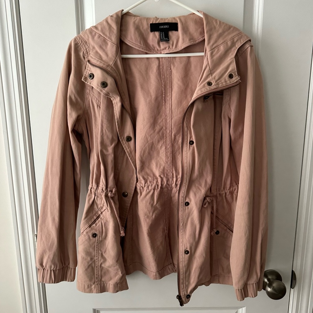 Blush Utility Jacket